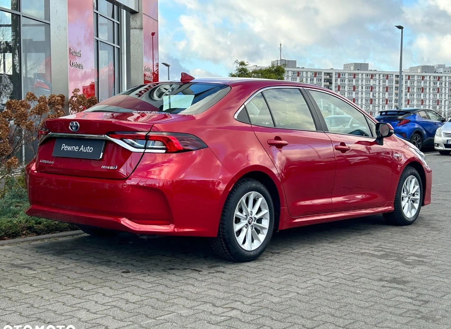 Toyota Corolla cena 84900 przebieg: 103813, rok produkcji 2021 z Poznań małe 46